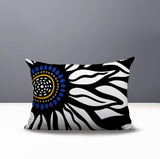 Syna Floral Burst Reversible Indoor/Outdoor Rectangle Pillow