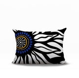 Syna Floral Burst Reversible Indoor/Outdoor Rectangle Pillow