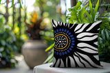 Syna Floral Burst Reversible Indoor/Outdoor Rectangle Pillow