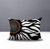 Syna Floral Burst Reversible Indoor/Outdoor Rectangle Pillow