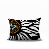 Syna Floral Burst Reversible Indoor/Outdoor Rectangle Pillow