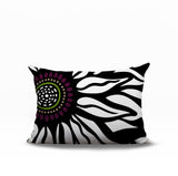 Syna Floral Burst Reversible Indoor/Outdoor Rectangle Pillow