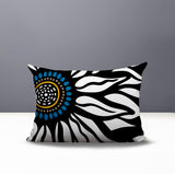 Syna Floral Burst Reversible Indoor/Outdoor Rectangle Pillow
