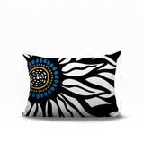 Syna Floral Burst Reversible Indoor/Outdoor Rectangle Pillow