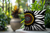 Syna Floral Burst Reversible Indoor/Outdoor Rectangle Pillow