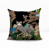 Tai Leopard Reversible Indoor/Outdoor Square Pillow