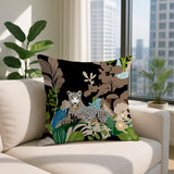 Tai Leopard Reversible Indoor/Outdoor Square Pillow