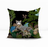 Tai Leopard Reversible Indoor/Outdoor Square Pillow