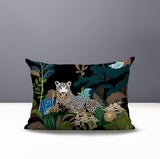Tai Leopard Reversible Indoor/Outdoor Rectangle Pillow