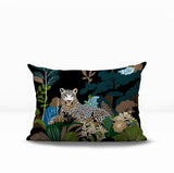 Tai Leopard Reversible Indoor/Outdoor Rectangle Pillow