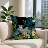 Tai Leopard Reversible Indoor/Outdoor Rectangle Pillow