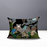 Tai Leopard Reversible Indoor/Outdoor Rectangle Pillow