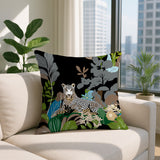 Tai Leopard Reversible Indoor/Outdoor Square Pillow
