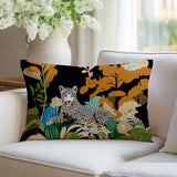 Tai Leopard Reversible Indoor/Outdoor Rectangle Pillow