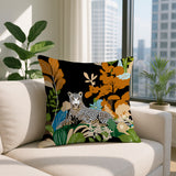 Tai Leopard Reversible Indoor/Outdoor Rectangle Pillow