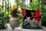 Tai Leopard Reversible Indoor/Outdoor Square Pillow