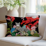 Tai Leopard Reversible Indoor/Outdoor Rectangle Pillow