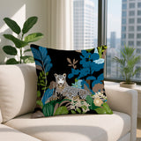 Tai Leopard Reversible Indoor/Outdoor Square Pillow