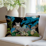 Tai Leopard Reversible Indoor/Outdoor Rectangle Pillow