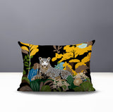 Tai Leopard Reversible Indoor/Outdoor Rectangle Pillow