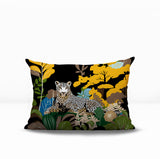 Tai Leopard Reversible Indoor/Outdoor Rectangle Pillow