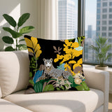 Tai Leopard Reversible Indoor/Outdoor Rectangle Pillow