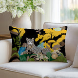 Tai Leopard Reversible Indoor/Outdoor Rectangle Pillow