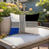 Taiese Abstract Reversible Indoor/Outdoor Rectangular Pillow