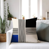 Taiese Abstract Spun Polyester Square Indoor/Outdoor Throw Pillow