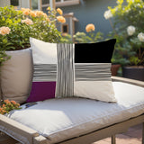 Taiese Abstract Reversible Indoor/Outdoor Rectangular Pillow