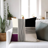 Taiese Abstract Spun Polyester Square Indoor/Outdoor Throw Pillow