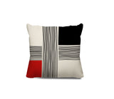 Taiese Abstract Spun Polyester Square Indoor/Outdoor Throw Pillow