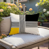Taiese Abstract Reversible Indoor/Outdoor Rectangular Pillow