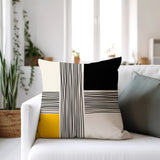 Taiese Abstract Spun Polyester Square Indoor/Outdoor Throw Pillow