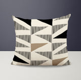 Taj Abstract Reversible Indoor/Outdoor Square Pillow Cover