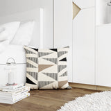 Taj Abstract Reversible Indoor/Outdoor Square Pillow Cover
