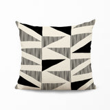 Taj Abstract Reversible Indoor/Outdoor Square Pillow Cover