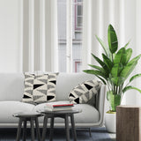 Taj Abstract Reversible Indoor/Outdoor Square Pillow Cover