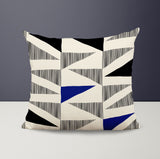 Taj Abstract Reversible Indoor/Outdoor Square Pillow Cover