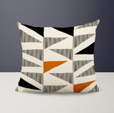 Taj Abstract Reversible Indoor/Outdoor Square Pillow Cover