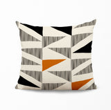 Taj Abstract Reversible Indoor/Outdoor Square Pillow Cover