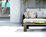 Taj Abstract Reversible Indoor/Outdoor Square Pillow Cover