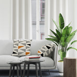 Taj Abstract Reversible Indoor/Outdoor Square Pillow Cover