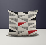 Taj Abstract Reversible Indoor/Outdoor Square Pillow Cover