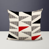 Taj Abstract Reversible Indoor/Outdoor Square Pillow Cover