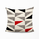 Taj Abstract Reversible Indoor/Outdoor Square Pillow Cover