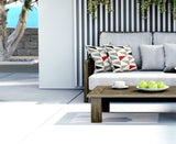 Taj Abstract Reversible Indoor/Outdoor Square Pillow Cover