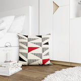 Taj Abstract Reversible Indoor/Outdoor Square Pillow Cover