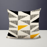 Taj Abstract Reversible Indoor/Outdoor Square Pillow Cover