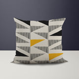 Taj Abstract Reversible Indoor/Outdoor Square Pillow Cover